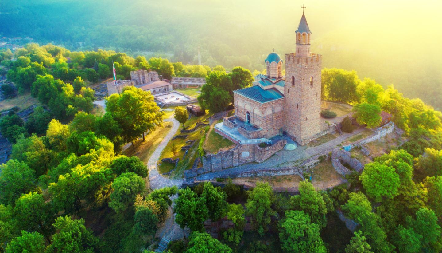 Bulgaria - Tsarevets in Veliko Tarnovo, Bulgaria