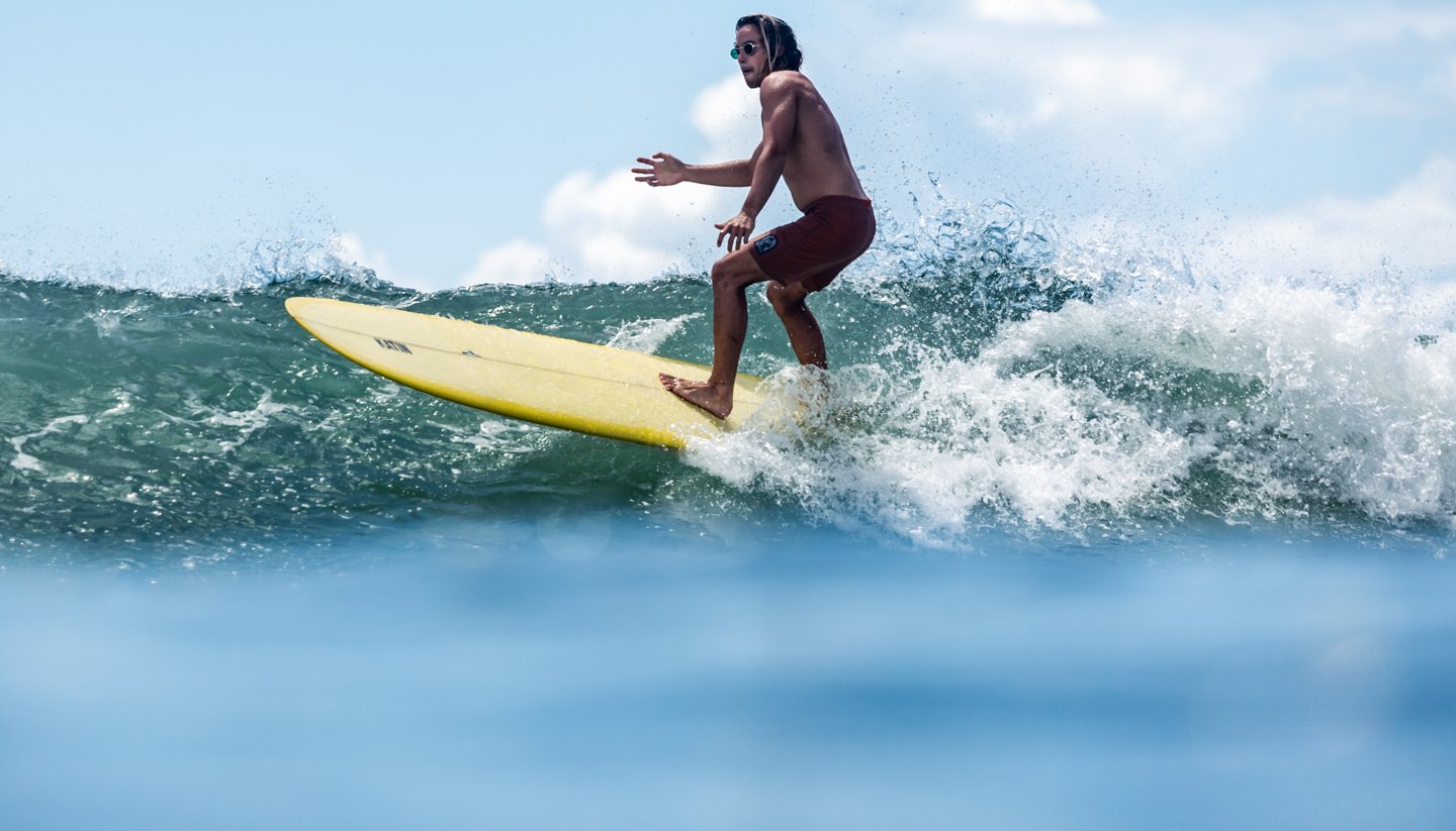 Queensland - Surfer in the famous Noosa Festival of Surf, Queensland, Australia