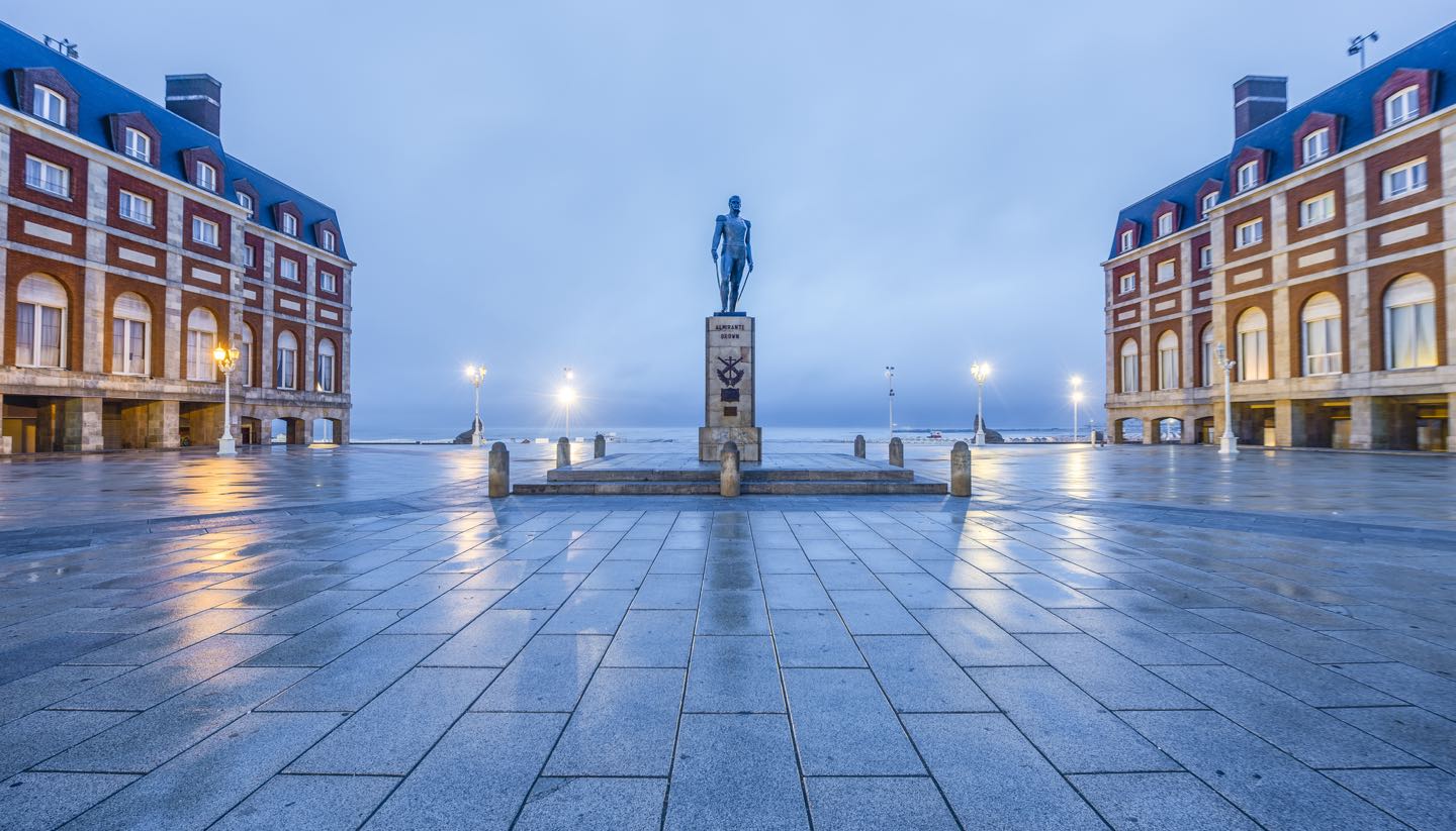 Buenos Aires - Almirante Brown Square, Mar del Plata, Argentina